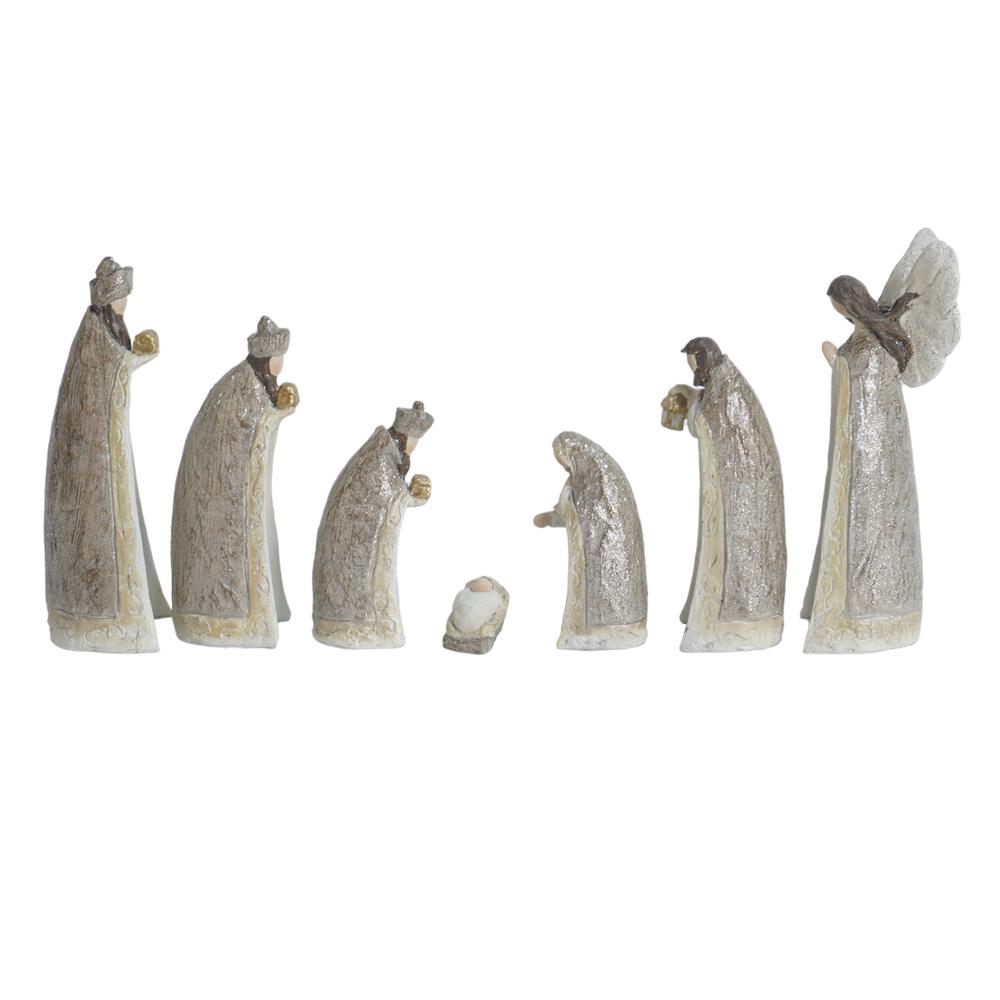 Nativity (Set of 7) 6"H Resin. Picture 1