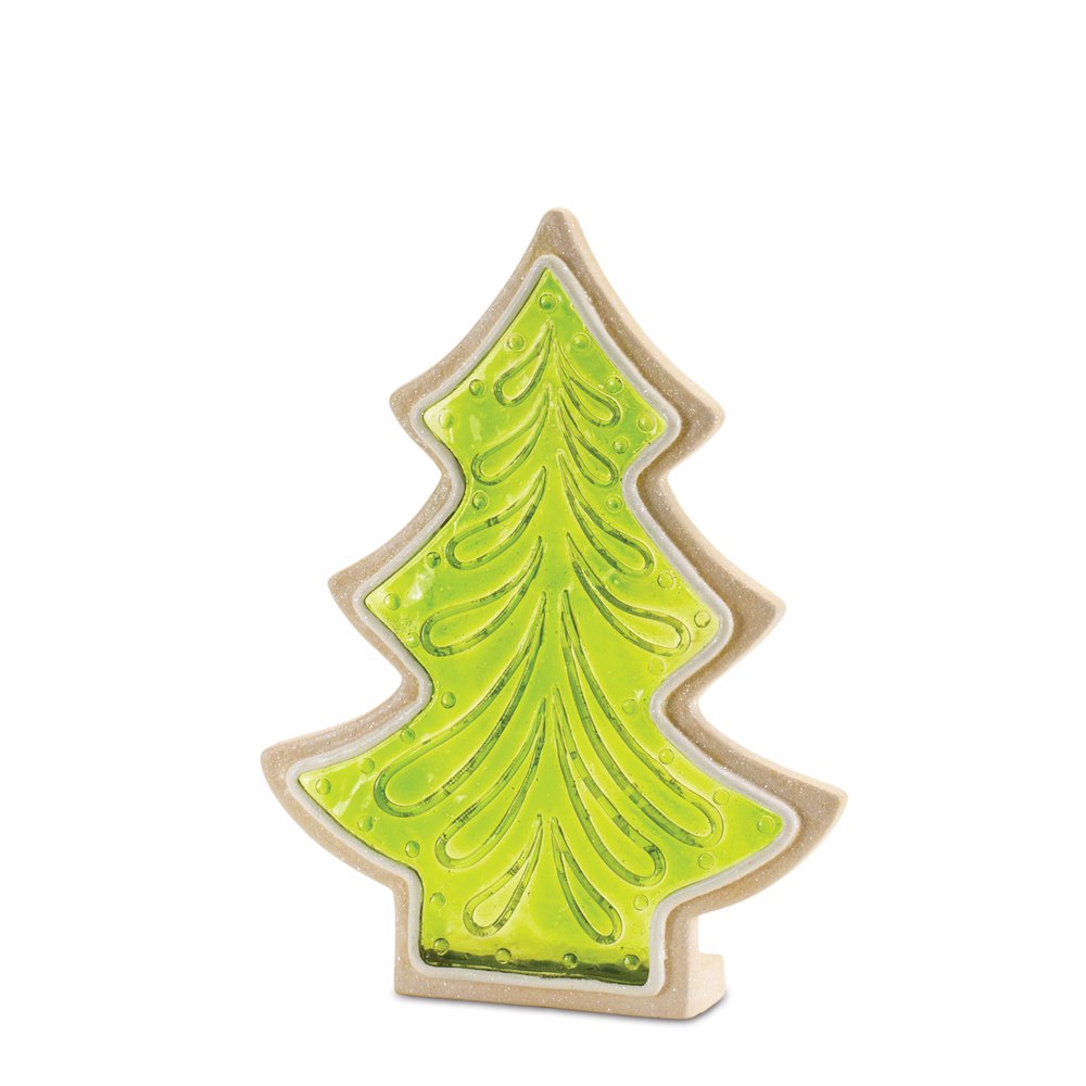 Tree (Set of 2) 10"H, 12"H Resin. Picture 3