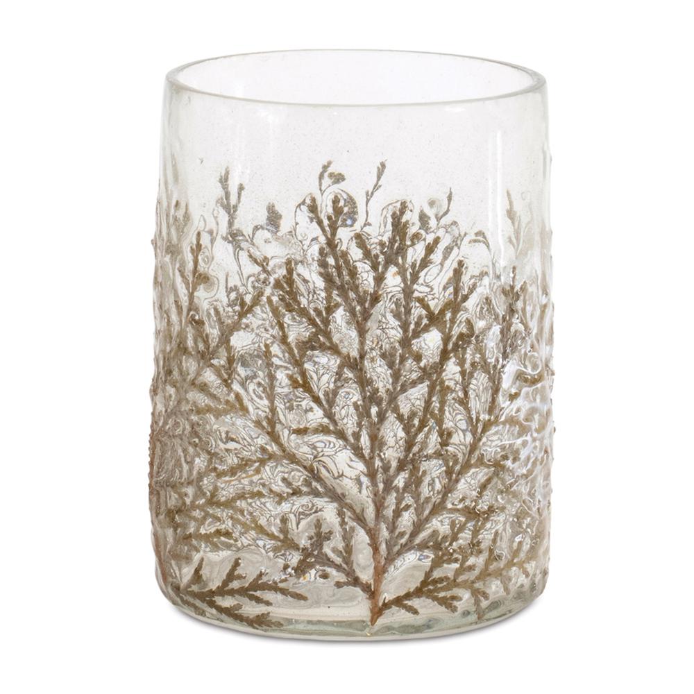 Votive Holder 3"D x 4.25"H Glass. Picture 1
