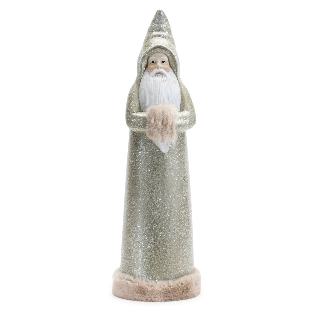 Santa (Set of 2) 17"H Terra Cotta. Picture 1