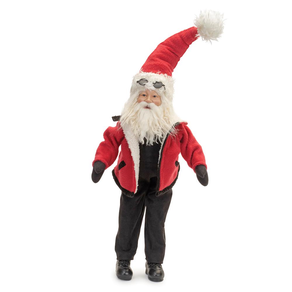 Santa 27.5"H Polyester/Resin. Picture 1