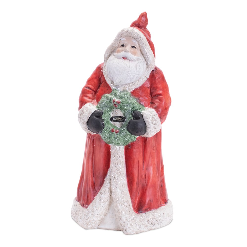 Santa (Set of 2) 8.5"H Terra Cotta. Picture 3