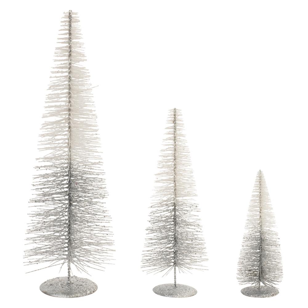 Tree (Set of 3) 10.5"H, 15.5"H, 19.5"H PVC/Metal. Picture 1