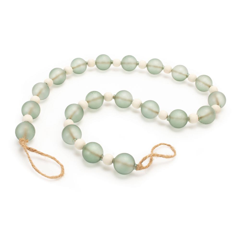 Bead Garland (Set of 2) 3.5'L Glass. Picture 1