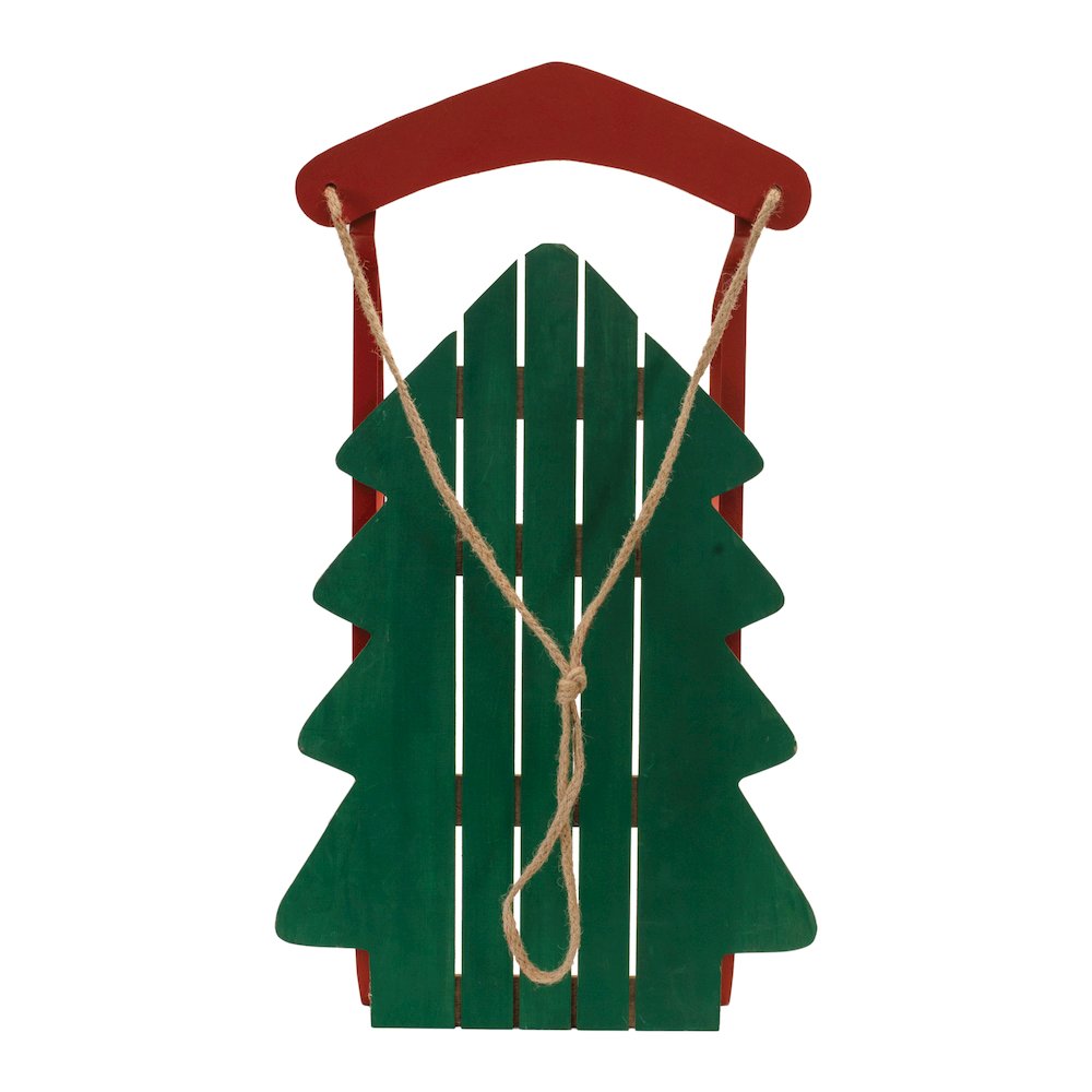 Tree Sled 17"L x 29.5"H Plywood/Metal. Picture 1