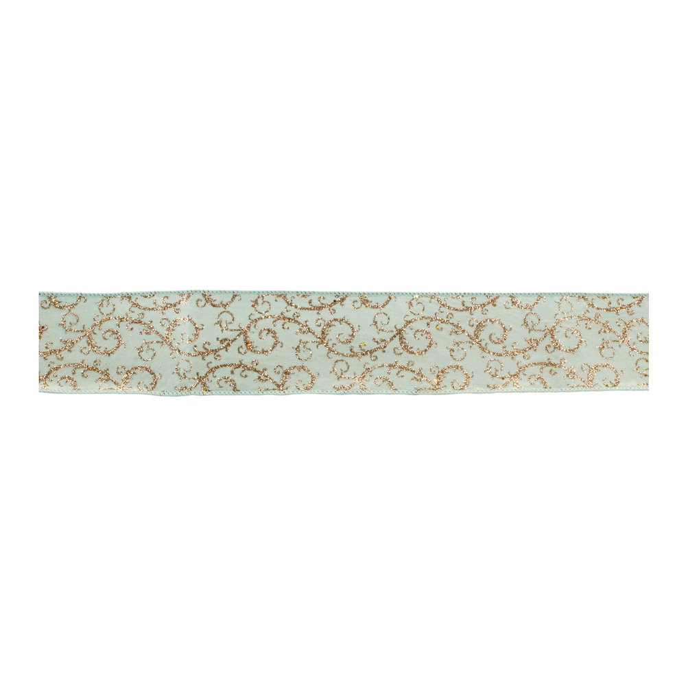 2.5" x 10 Yds. Wired Nylon/Polyester. Picture 1