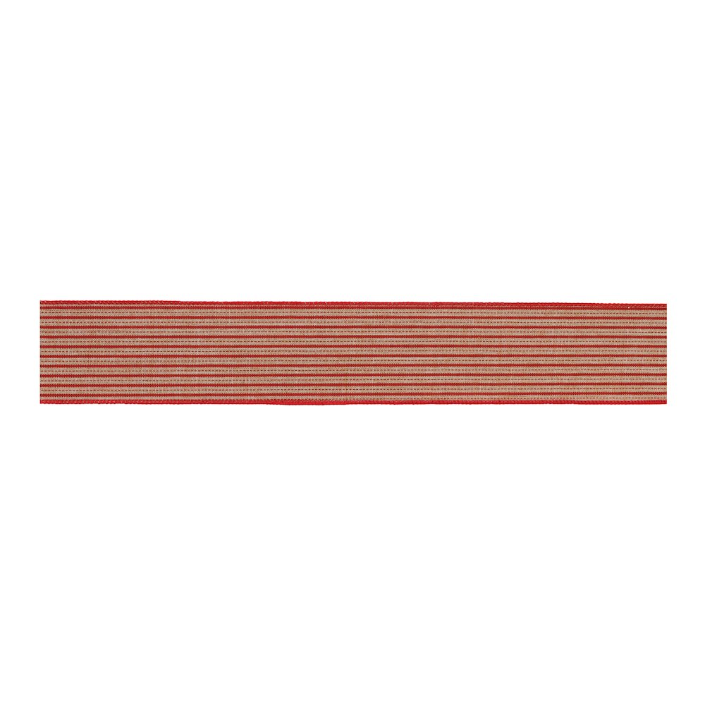 2.5" x 10 Yds. Wired (Set of 2) Polyester. Picture 1