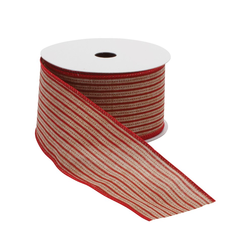 2.5" x 10 Yds. Wired (Set of 2) Polyester. Picture 2