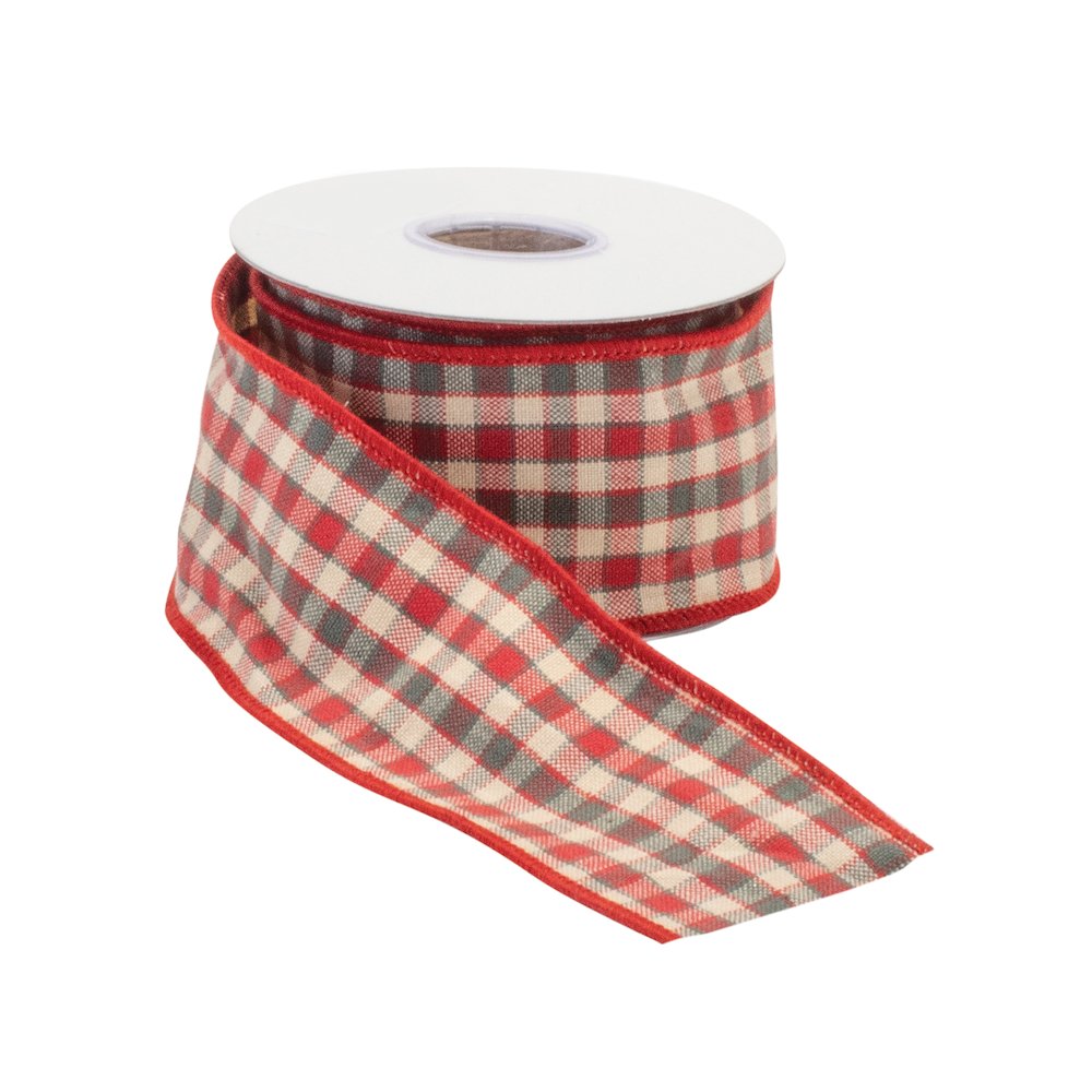 2.5" x 5 Yds. Wired (Set of 2) Cotton. Picture 2