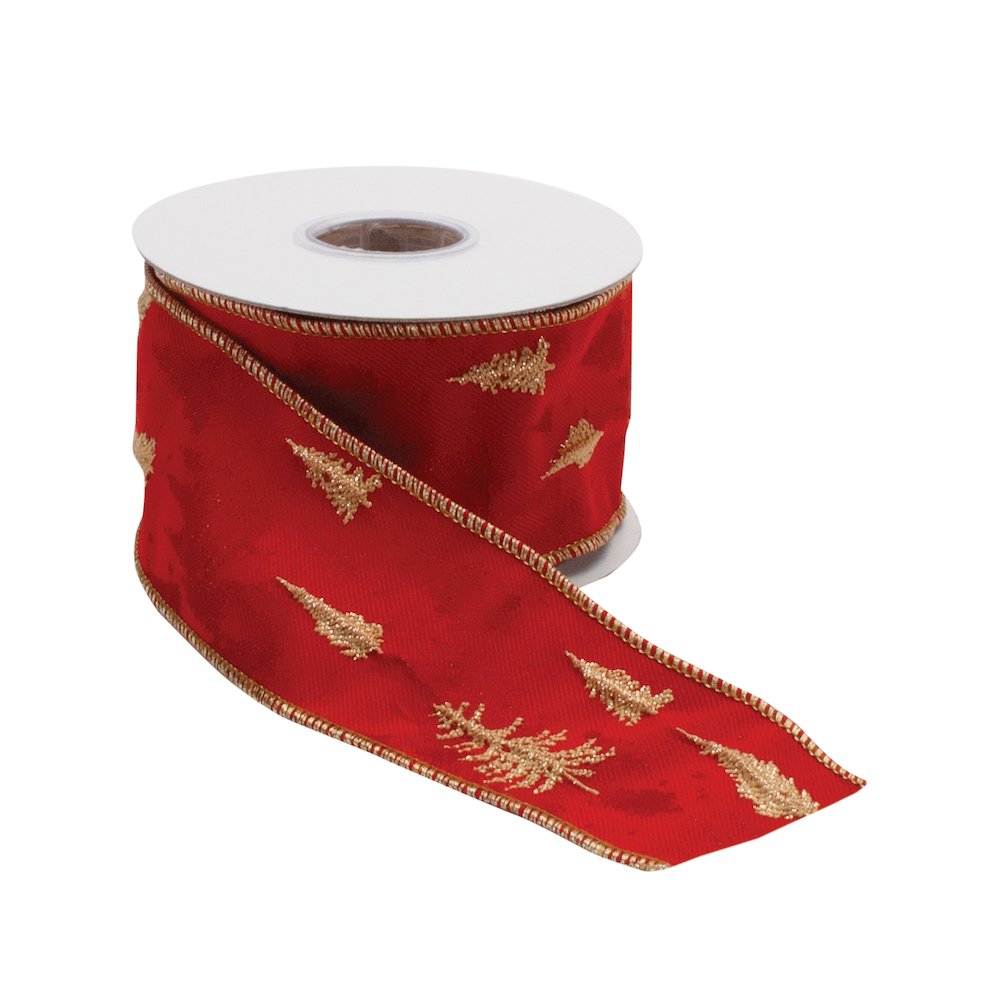 2.5" x 5 Yds. Wired (Set of 2) Polyester. Picture 2