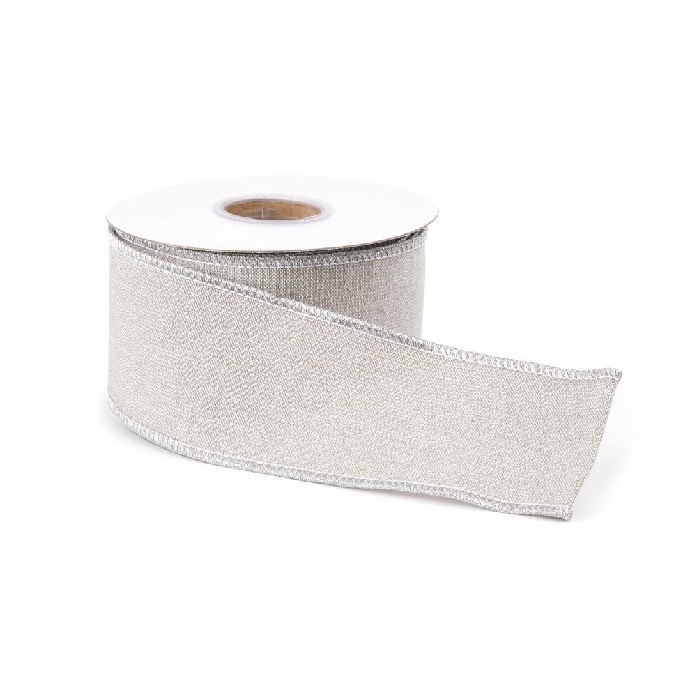 2.5" x 5 Yds. Wired Cotton (Set of 2). Picture 2