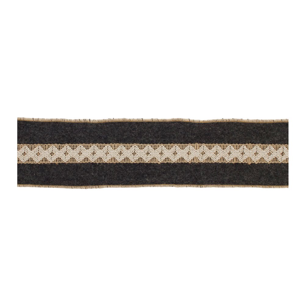 4" x 5 Yds. Wired (Set of 2) Wool. Picture 1