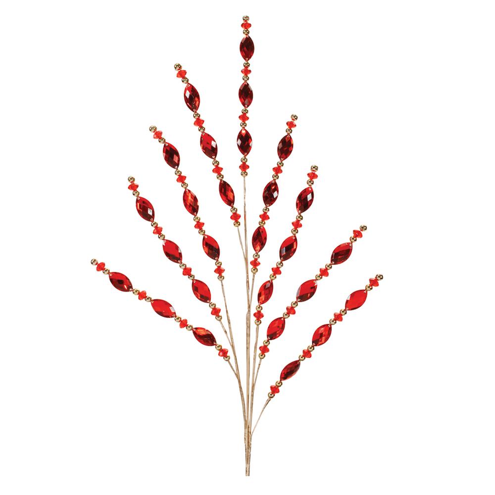 Bead Spray (Set of 2) 33.5"H Plastic. Picture 1