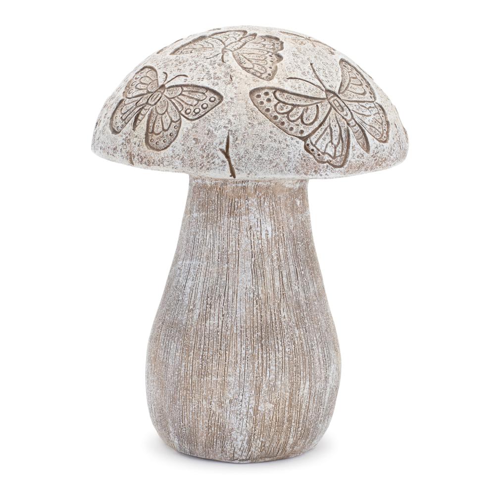 Mushroom (Set of 2) 6"H, 6.5"H Resin. Picture 2
