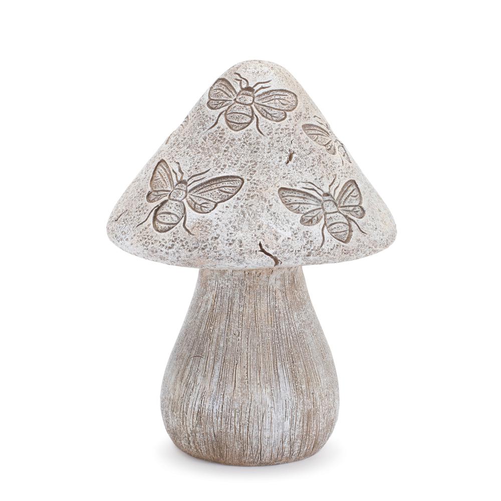 Mushroom (Set of 2) 6"H, 6.5"H Resin. Picture 3