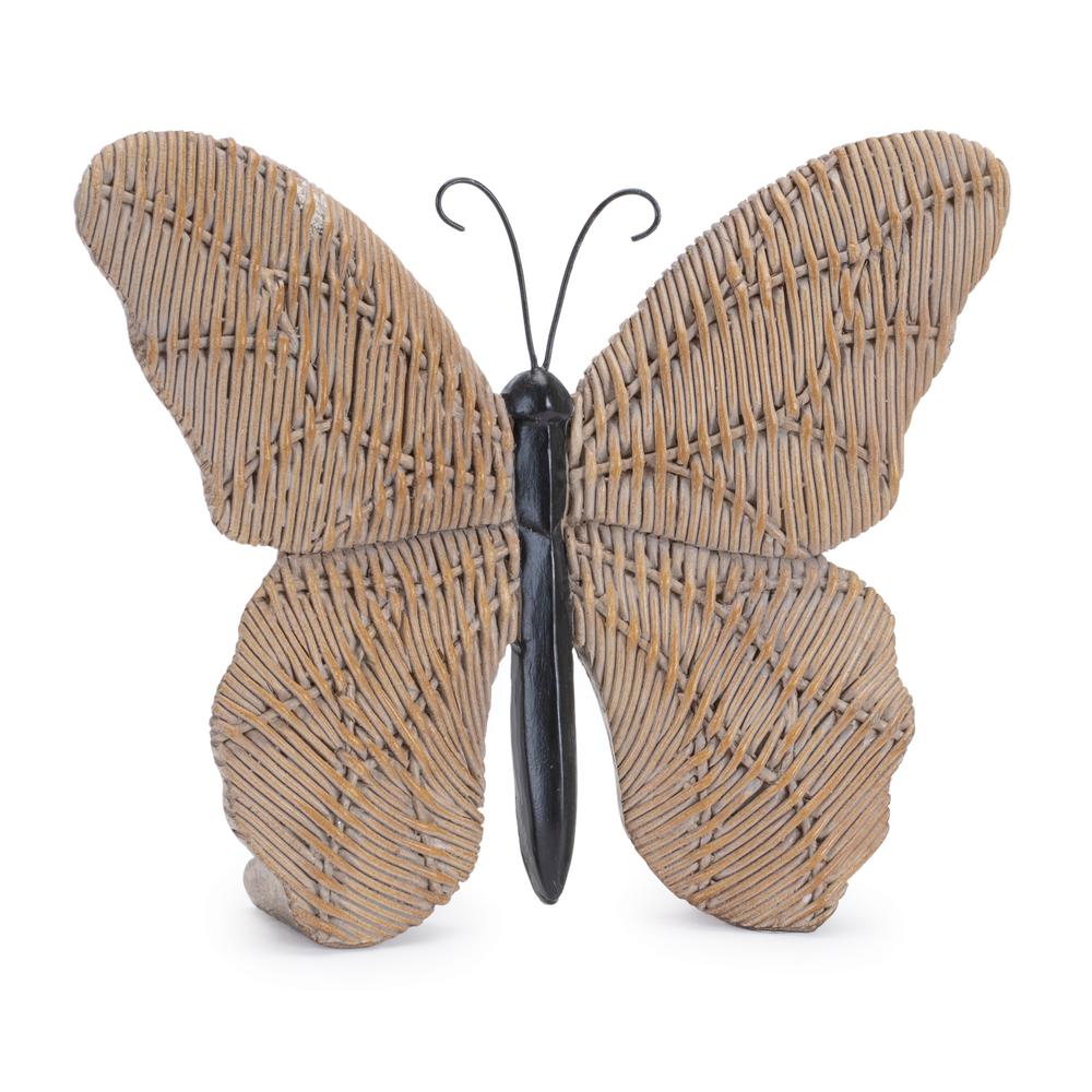 Butterfly and Dragonfly (Set of 4) 6"H Resin/Metal. Picture 2