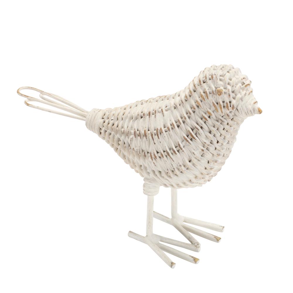 Bird (Set of 4) 4.5"H, 5.5"H Resin/Metal. Picture 2