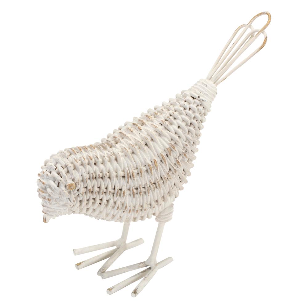 Bird (Set of 4) 4.5"H, 5.5"H Resin/Metal. Picture 3