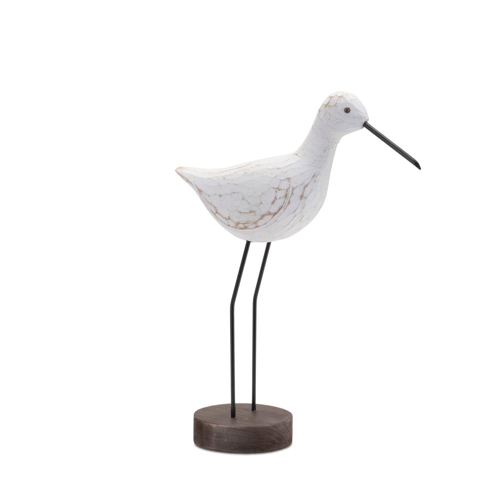 Bird (Set of 2) 12"H, 14.5"H Wood/Metal. Picture 4