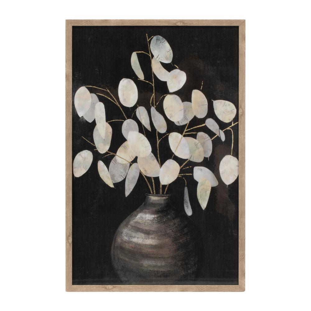 Eucalyptus Print (Set of 2) 16"L x 24"H MDF/Plastic. Picture 3
