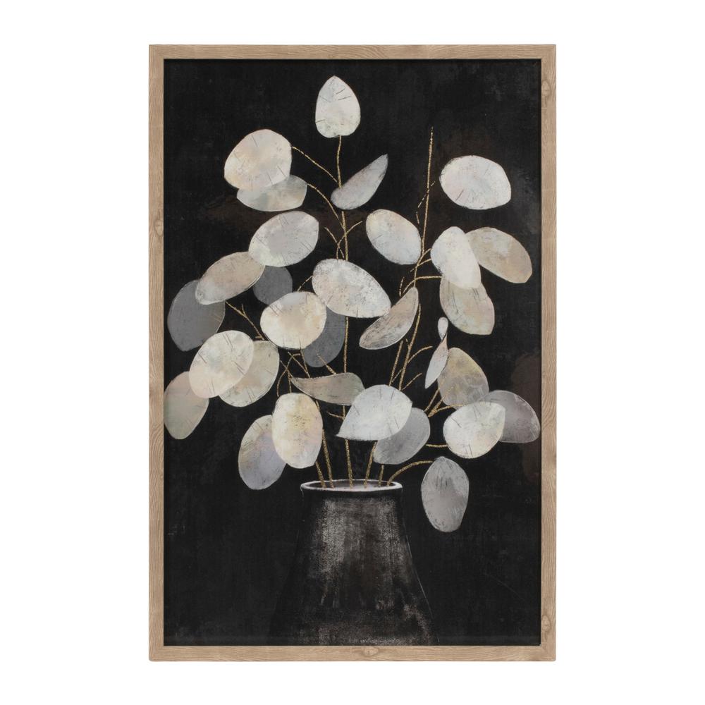 Eucalyptus Print (Set of 2) 16"L x 24"H MDF/Plastic. Picture 4