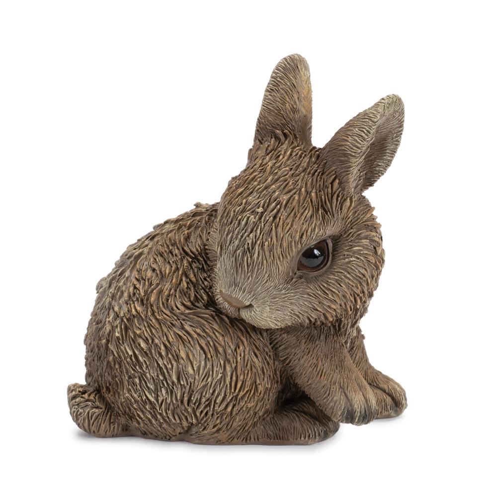 Bunny (Set of 3) 4.5"H, 4.75"H, 5"H Resin. Picture 2