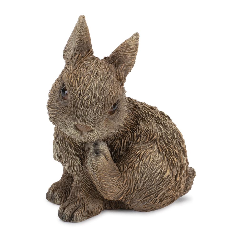 Bunny (Set of 3) 4.5"H, 4.75"H, 5"H Resin. Picture 4