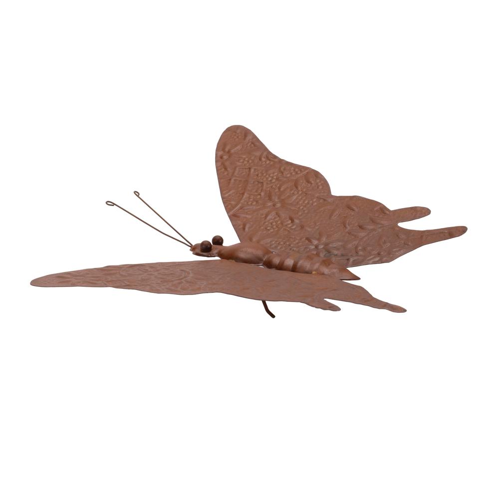 Butterfly 12.5"L x 10.5"W x 1.5"H Iron. Picture 1