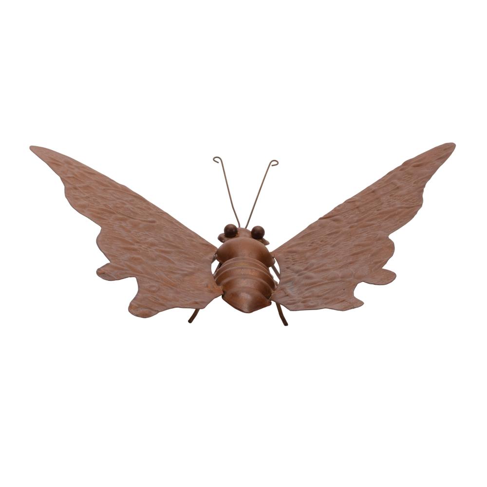 Butterfly 12.5"L x 10.5"W x 1.5"H Iron. Picture 2