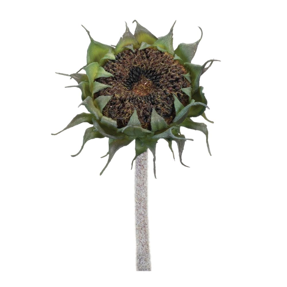 Sunflower Stem (Set of 6) 23.5"H Polyester/Plastic. Picture 1