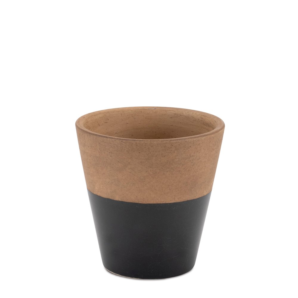 Container (Set of 2) 4"D x 4"H, 6"D x 5.75"H Terra Cotta. Picture 3