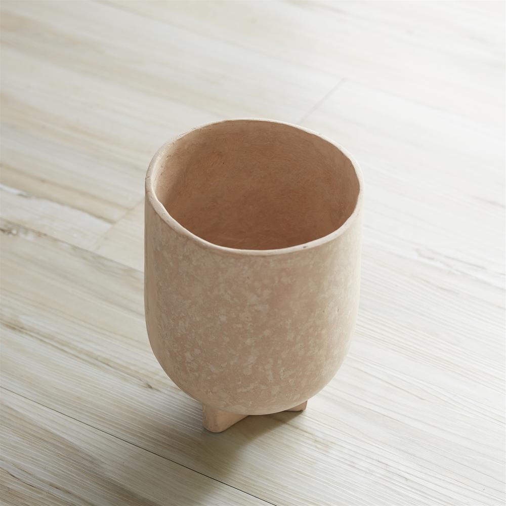 Container 5.5"D x 7"H Recycled Paper/Chalk Powder. Picture 4