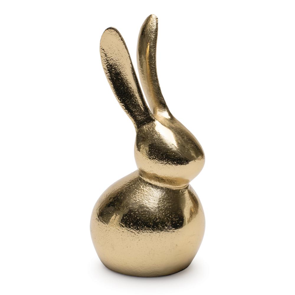Rabbit (Set of 2) 5.5"H Aluminum. Picture 1