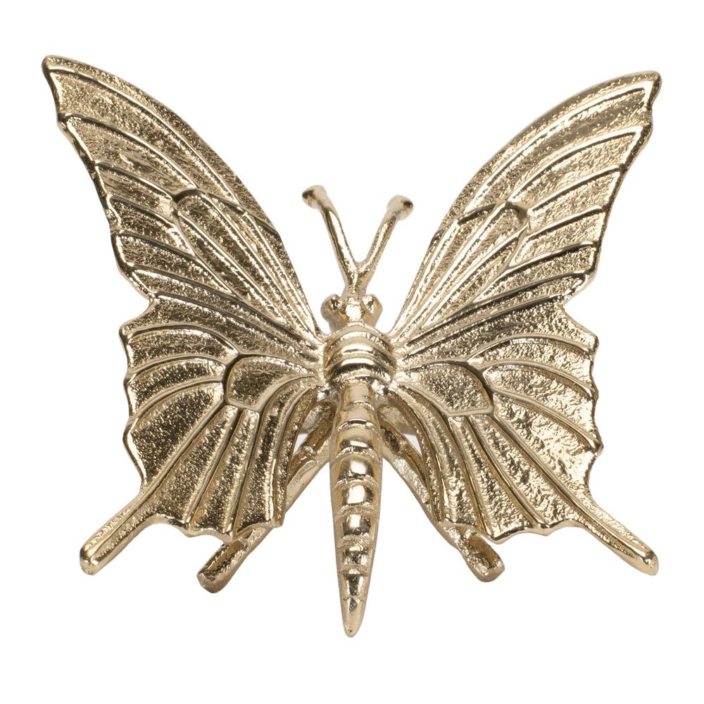Butterfly (Set of 2) 6"L x 3.25"H Aluminum. Picture 1