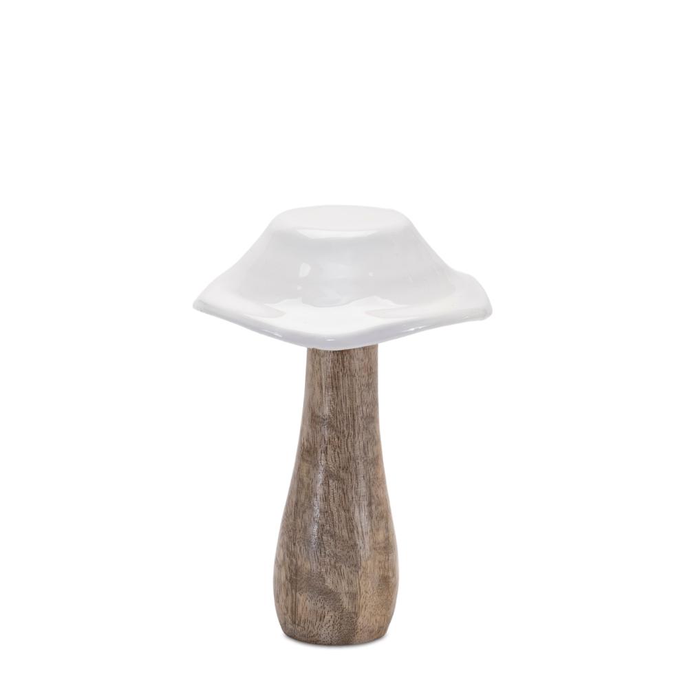 Mushroom (Set of 4) 5.25"H, 7.5"H Wood. Picture 3