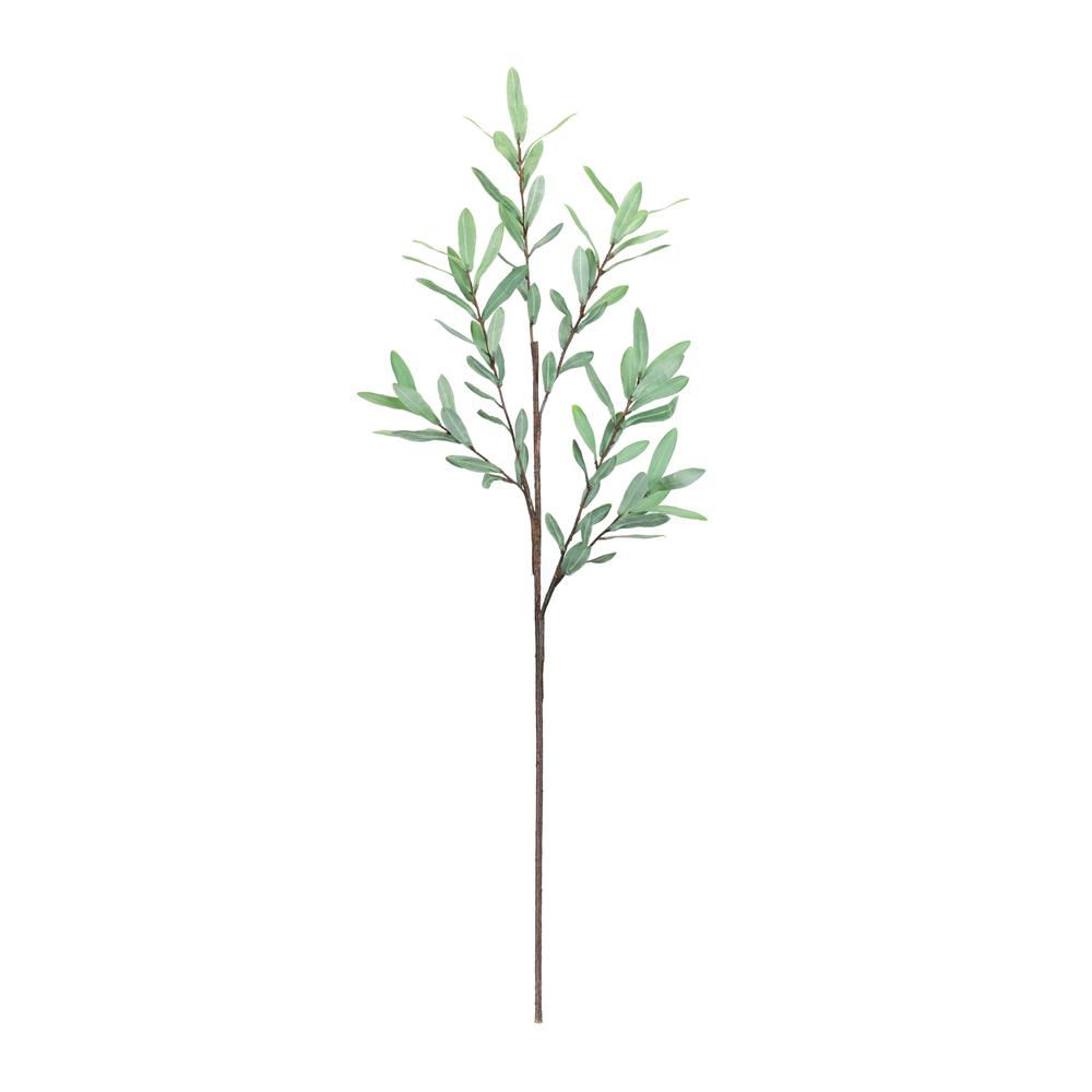 Olive Leaf Branch (Set of 2) 39"H Polyester. Picture 2