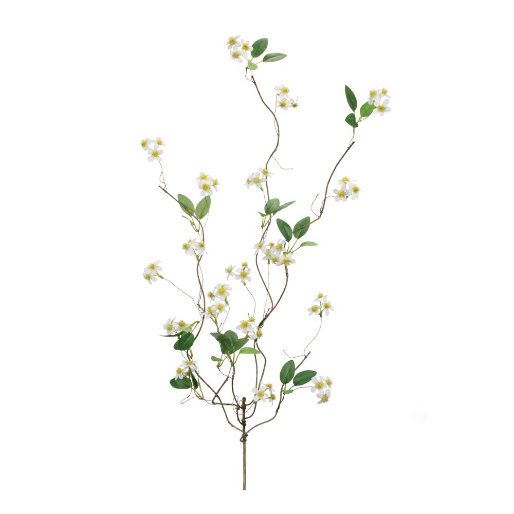 Mini Floral Branch (Set of 6) 41.5"H Polyester/Plastic. Picture 1