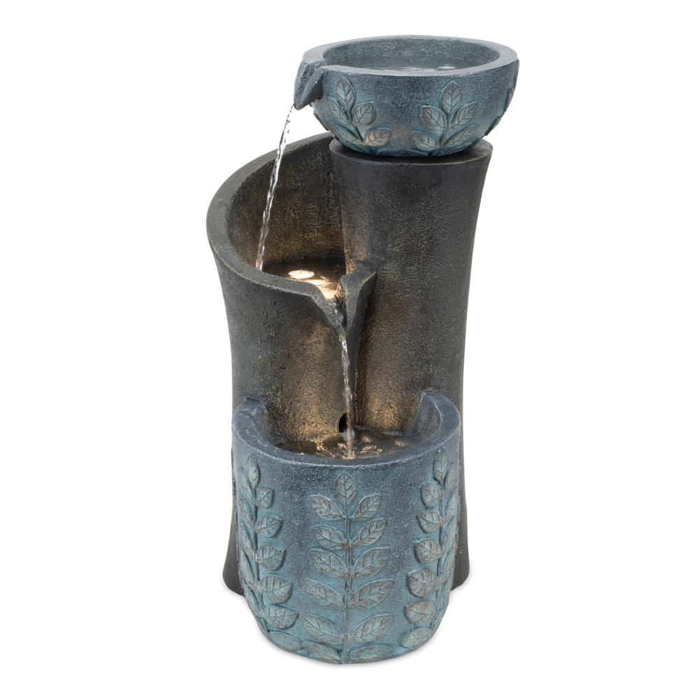 Fountain 12"L x 19.5"H Resin UL Pump. Picture 1
