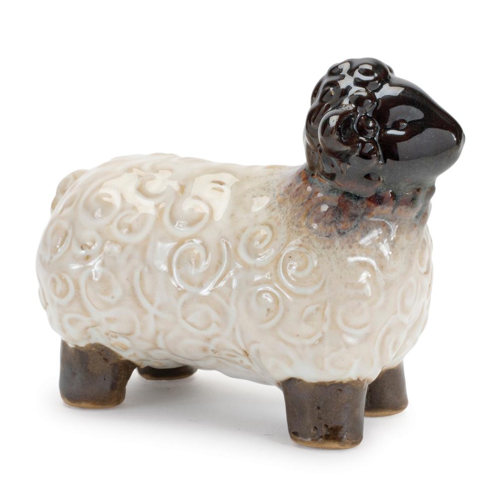 Sheep (Set of 6) 3"H, 3.25"H Resin. Picture 3