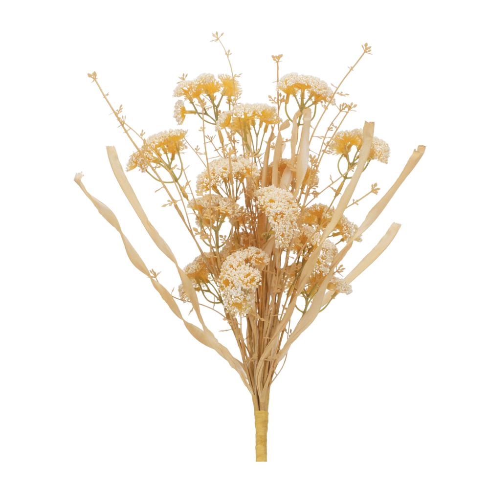 Floral Bush (Set of 2) 19"H Plastic. Picture 1