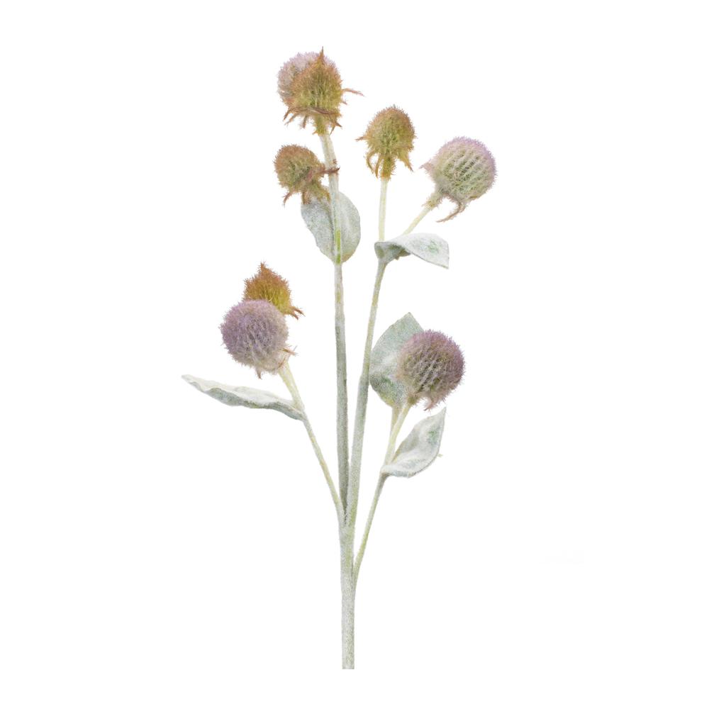 Thistle Spray (Set of 6) 27.5"H Plastic. Picture 1