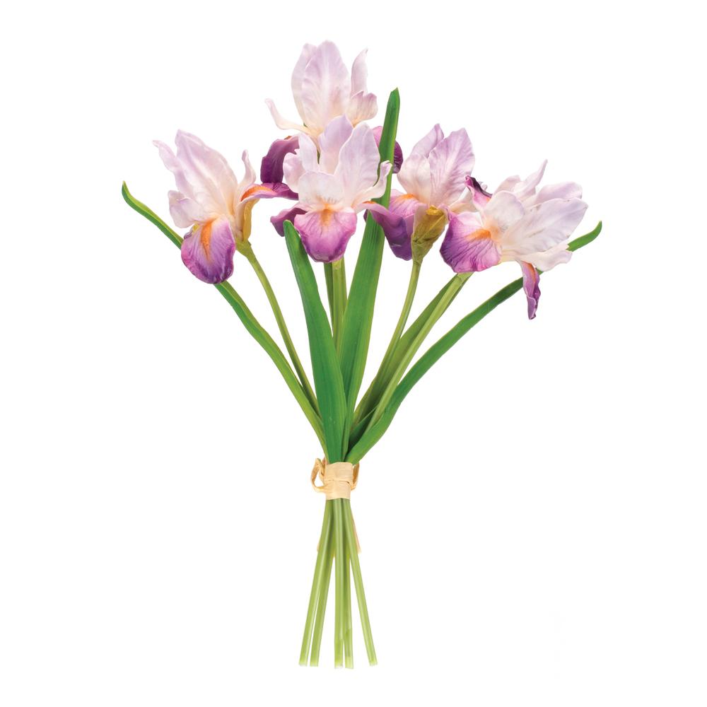 Iris Bundle (Set of 2) 15.5"H Foam/Plastic. Picture 1