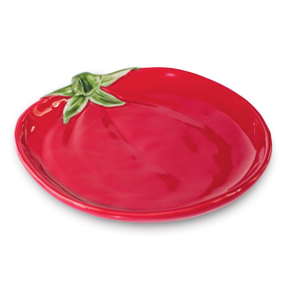 Vegetable Plate (Set of 3) 7"L Ceramic. Picture 2