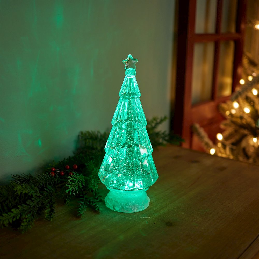 Green LED Christmas Tree 12"H. Picture 5