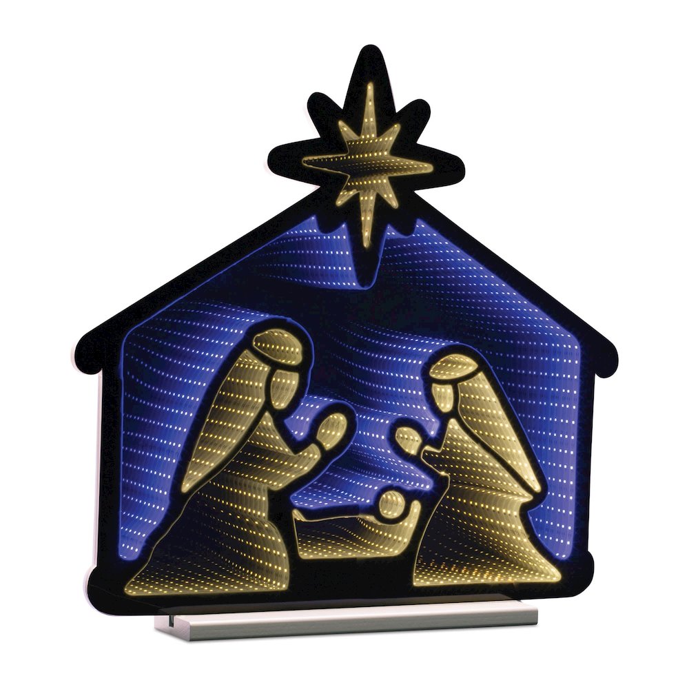 Nativity Scene Ekkolight 24.5"H. Picture 1