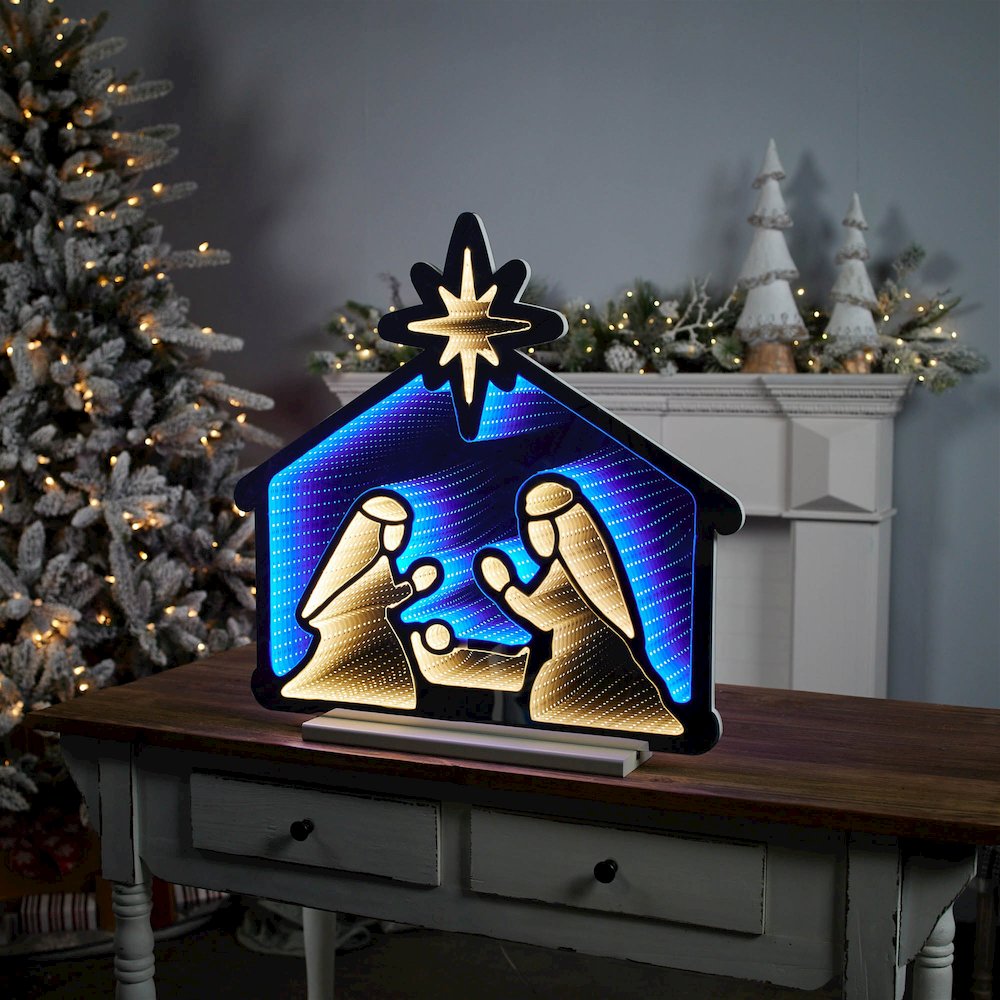 Nativity Scene Ekkolight 24.5"H. Picture 2