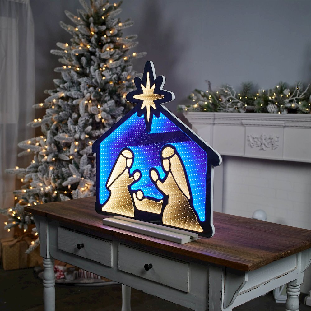 Nativity Scene Ekkolight 24.5"H. Picture 3