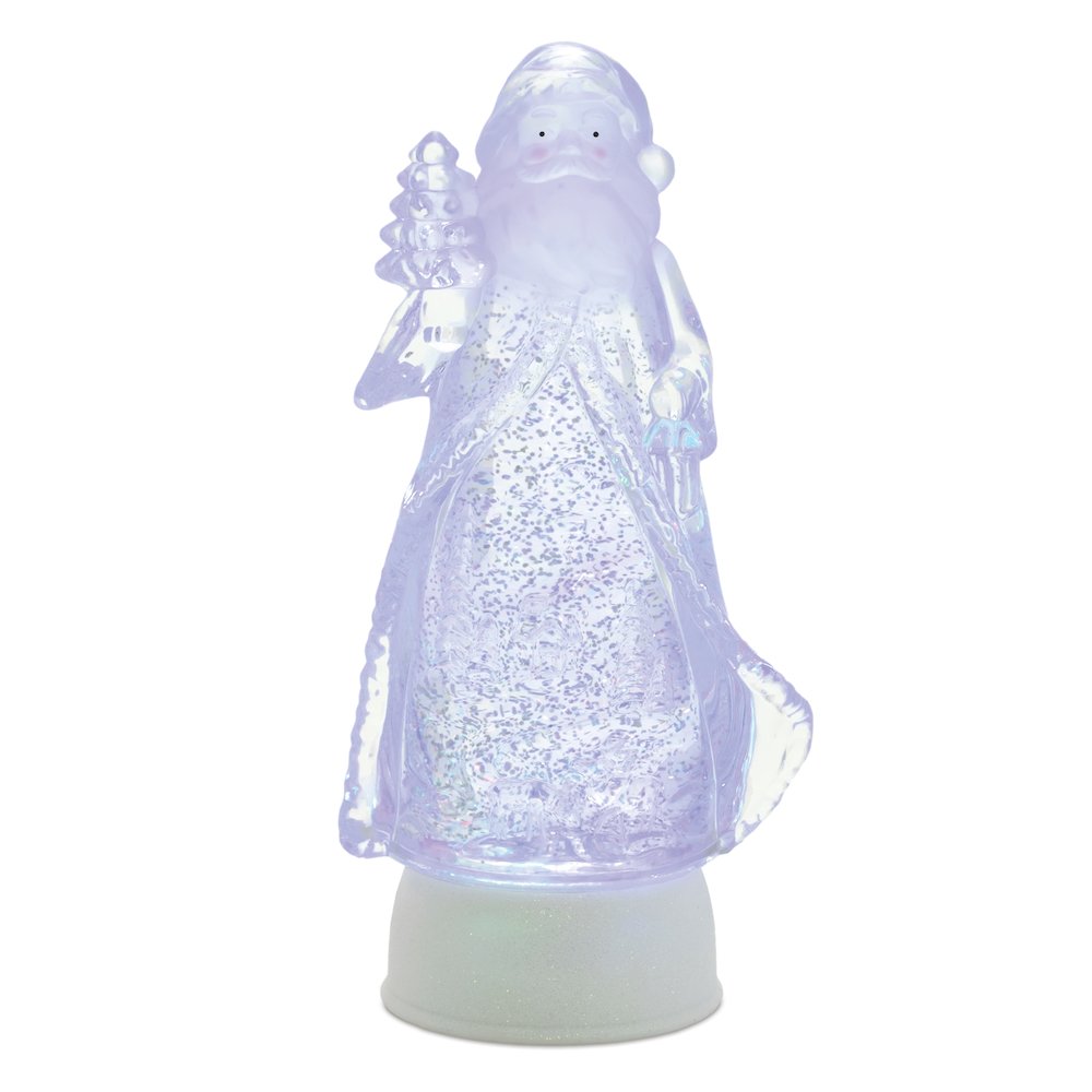 LED Santa Snow Globe 10"H. Picture 1