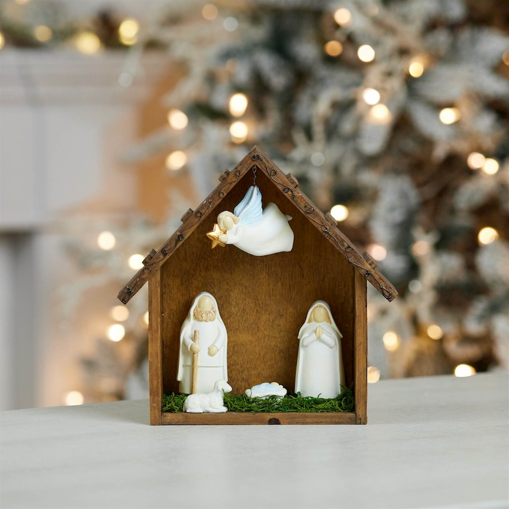 Holiday Nativity Scene Display 10"L. Picture 2