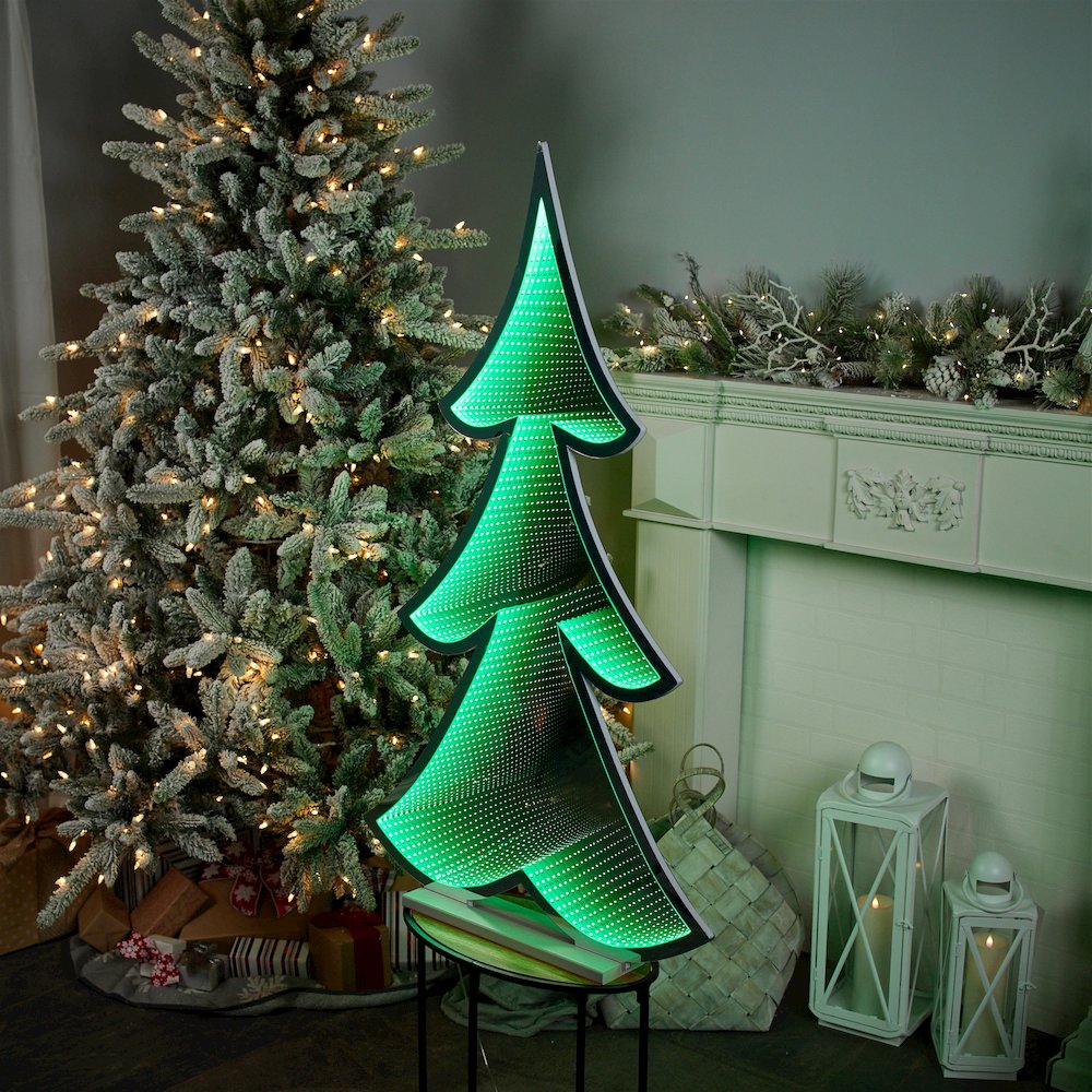 Green Pine Tree Ekkolight 46"H. Picture 2